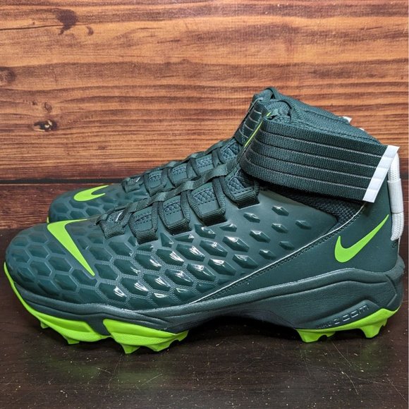 Nike Force Savage Pro 2 Mid Shark Men\'s 14 Michigan State PE football cleats main image 8